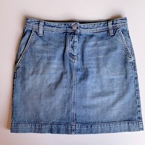 J.Crew button-fly skirt